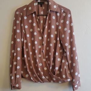 Polka-dot Blouse